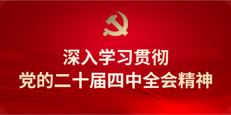 深入學(xué)習(xí)貫徹黨的二十屆四中全會(huì)精神